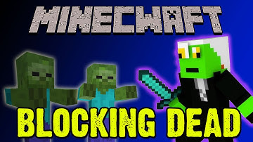 MINECWAFT: Hypixel Blocking Dead Minigame (ZGW Plays Minecraft)