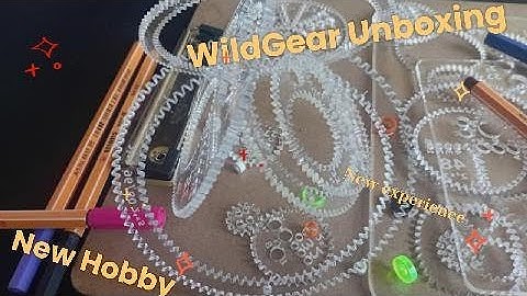 Unboxing my new Wild Gear Compact Set difficult start fails and success #unboxing #spirograph #art