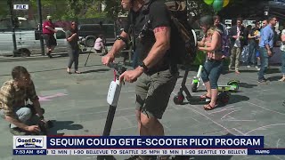 Sequim could get an e-scooter pilot program | FOX 13 Seattle