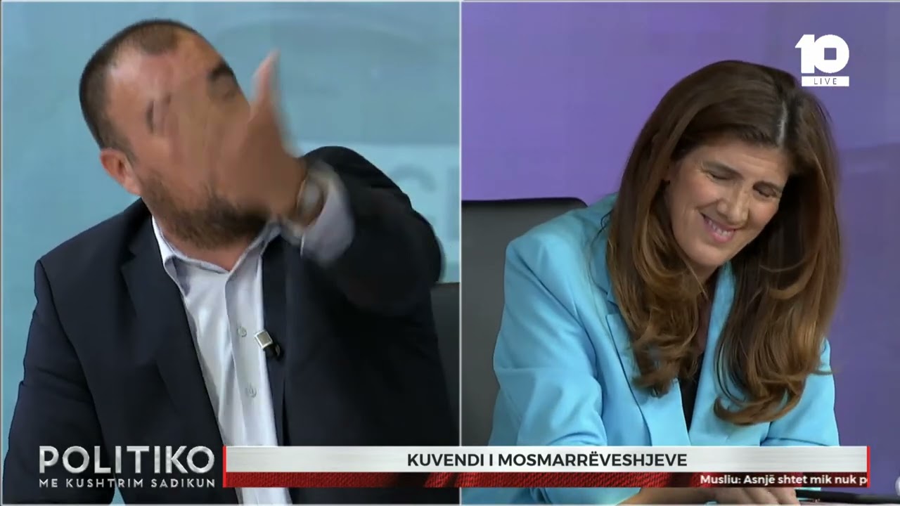 Përplasje në Politiko /Nuk e kam njet me ra në nivelin e militantit, po diskuton me Ganimete Musliun