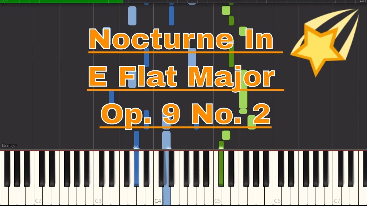 Nocturne in e flat major op 9