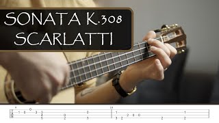 MK Guitar 'n Uke: Sonata K. 308 - L. 359 - Domenico Scarlatti