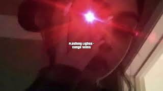 flashing lights - kanye west [sped up] Resimi