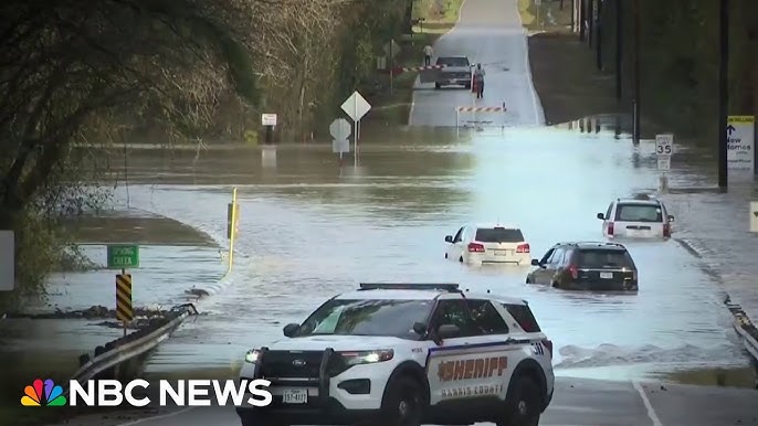 Heavy Rain Slams The South As Millions Are Under Flood Alerts