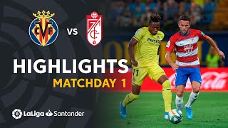 Highlights Villarreal CF vs Granada CF (4-4)