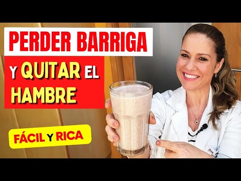 Batido Para PERDER BARRIGA Rápido Quita El Hambre Ayuda A Adelgazar Delicioso Y Low Carb