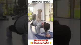 Nikki Galrani Fitness Workouts