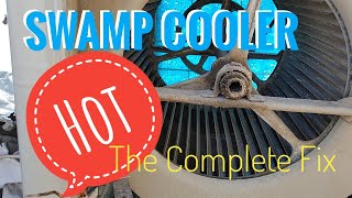 Evaporative Cooler, complete overhaul!