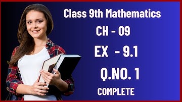 Class 9th Math Chapter 9 | Introduction To Coordinate Geometry |  Exercise 9.1 Q. no.1 ( Complete )