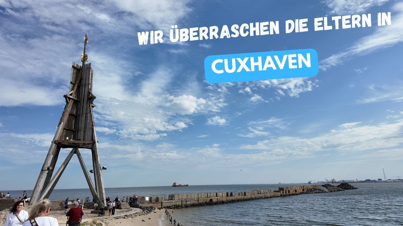 Wir bringen die Eltern nach Cuxhaven/Duhnen in die Ferienwohnung auf dem Campingplatz Wattenloeper