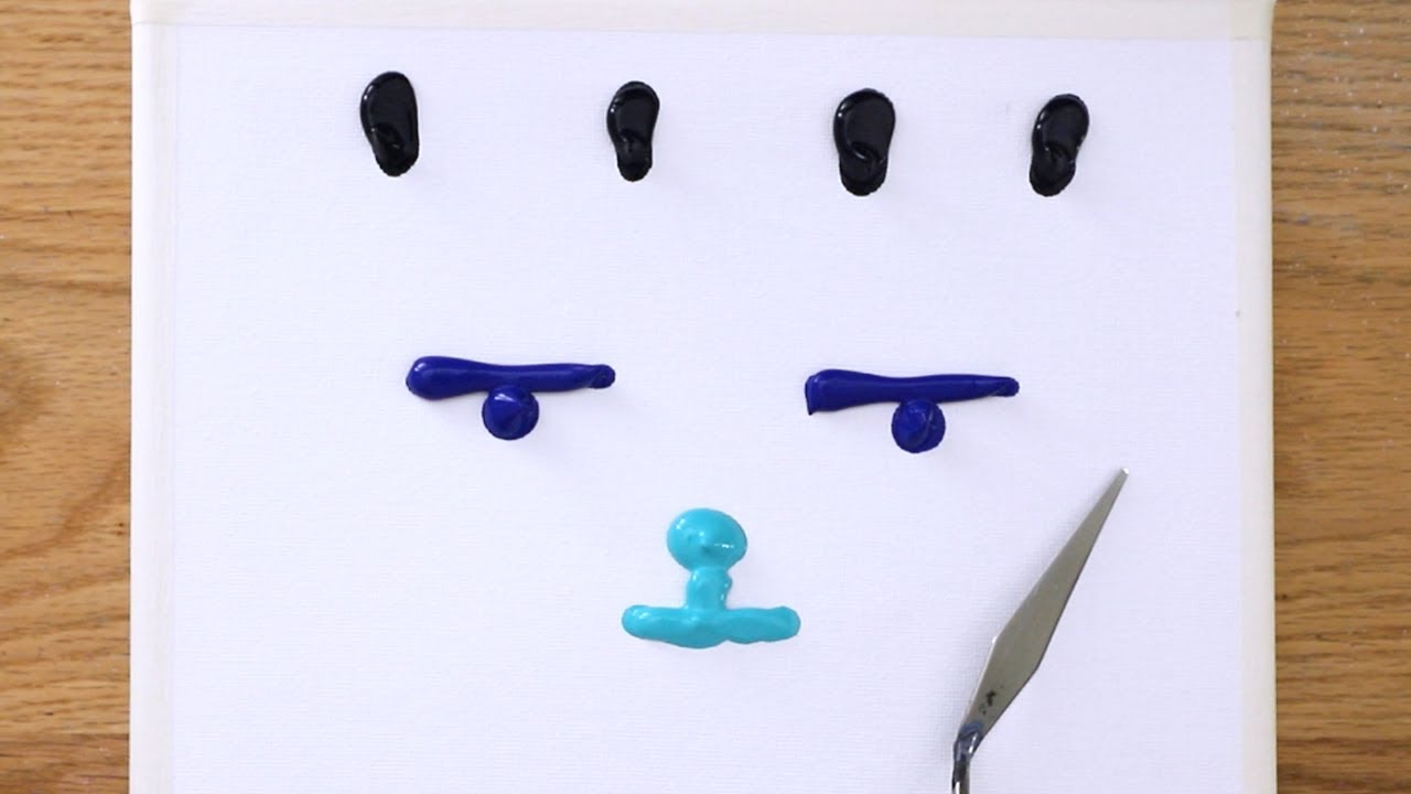 Акриловая живопись Аврора | Картина для начинающих # 229