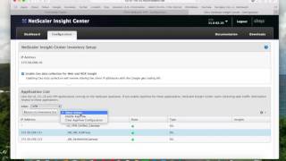 Citrix NetScaler Insight Center Configuration