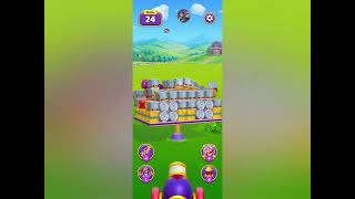 Stack smash block 3D puzzle level  145 solution for gameplay 