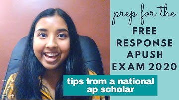 Prepare for the Free-Response AP U.S. History Exam 2020: Tips from a National AP Scholar