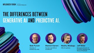 The differences between generative AI and predictive AI