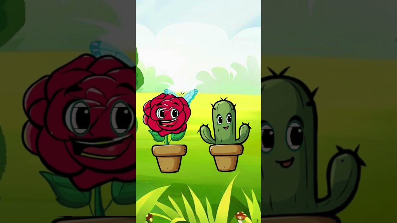 Gulaab aur Cactus - Short #animatedstories #hindikahanian #fairytales #cartoonstoriesforkids  #urdu
