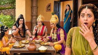 😲 कान्हा को मटका फोड़ खाते देखकर मैया हुई अंचभित | Yashomati Maiyaa Ke Nandlala