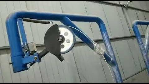 GST Step 1: Double Wire full automatic chain link fence machine installation guide