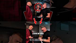 Did you catch that AWKWARD moment on SmackDown?! 😨 #wwe