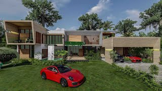 A Beautiful, Contemporary 4 Bedroom Modern House In Pathanamthitta, Kerala - A Walk - Through 