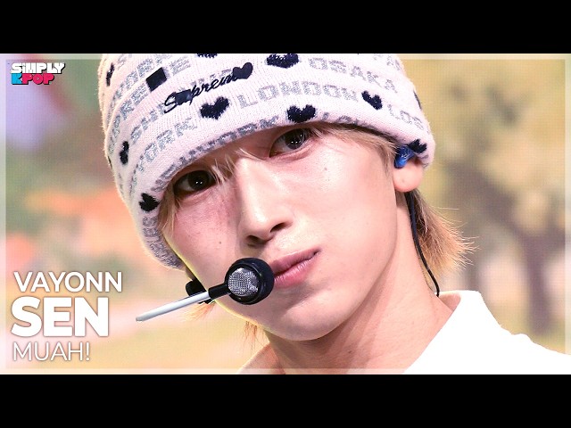 VAYONN 仙 플리캠 4K] VAYONN SEN 'MUAH!' (베이온 센 직캠) | Simply K-Pop EP