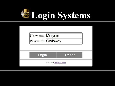 Overview of How to Create a Login System Using PHP and MySQL