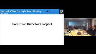 OPAT Internal Affairs Oversight Panel (IAOP) Public Meeting - 5/13/26