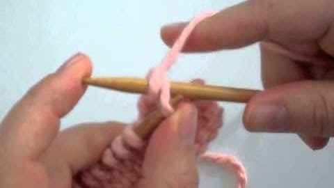 Learn to Knit - Binding Off