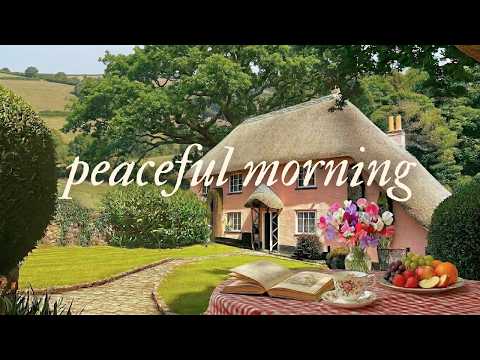 a comfortable playlist for a peaceful summer morning 🌻 soft music for reading, writing work