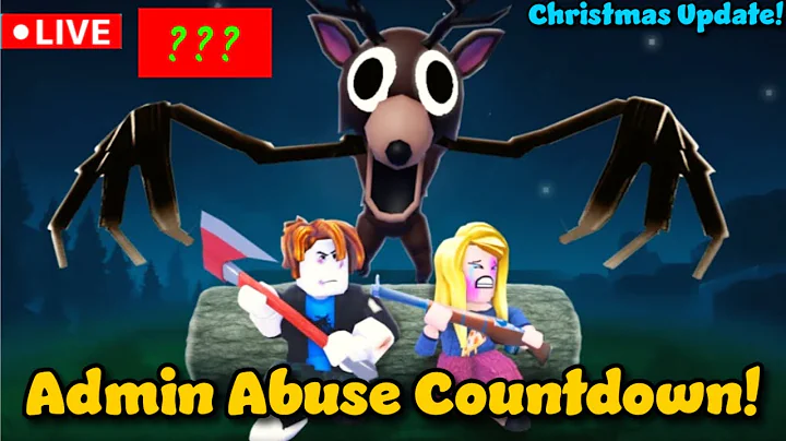LIVE🔴 Admin Abuse & NEW Update Countdown IN 99 NIGHTS IN THE FOREST (ROBLOX)