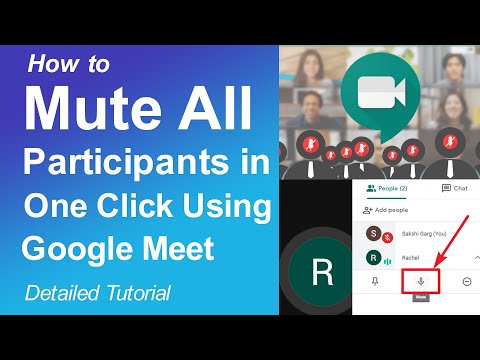 Video How to Mute All Participants in One Click | Mute All... - youtube