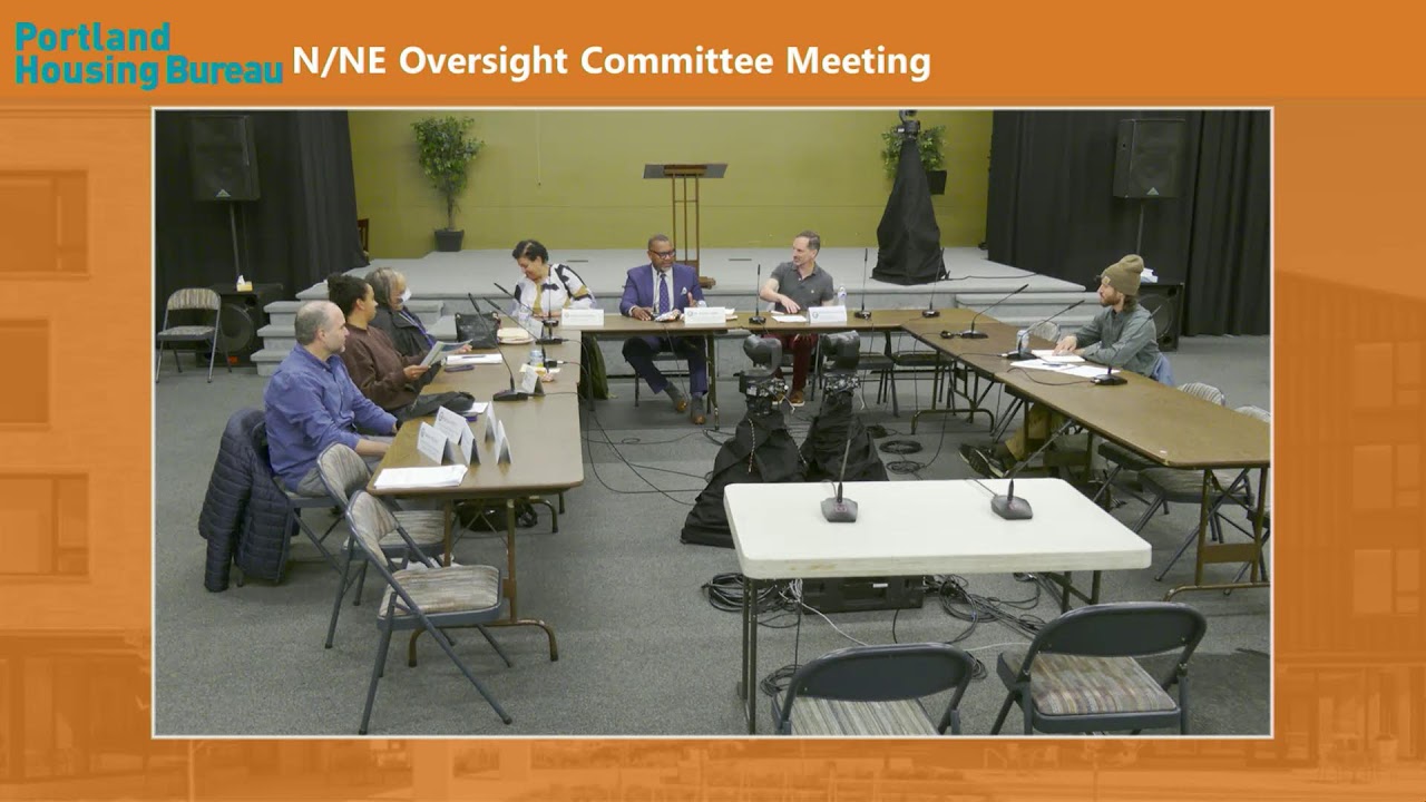 Portland Housing Bureau N/NE Oversight Committee Meeting 11/13/25