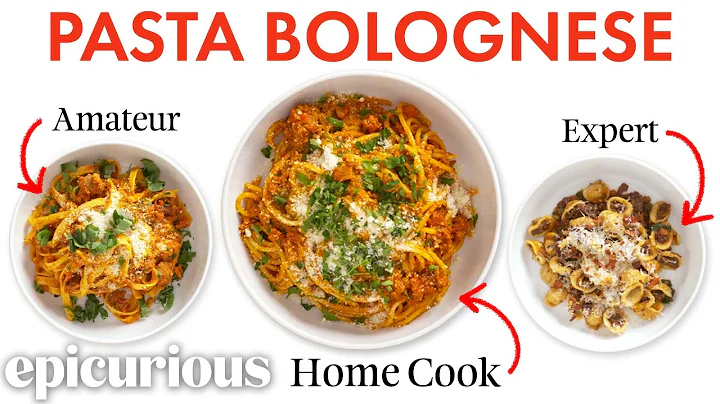 4 Levels of Pasta Bolognese: Amateur to Food Scien...