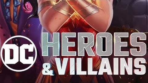 DC HEROES & VILLAINS (MOBILE) First Hour Gameplay 