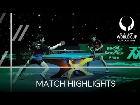 2018 Team World Cup Highlights I Jin Ueda vs Jeong Sangeun (1/2)