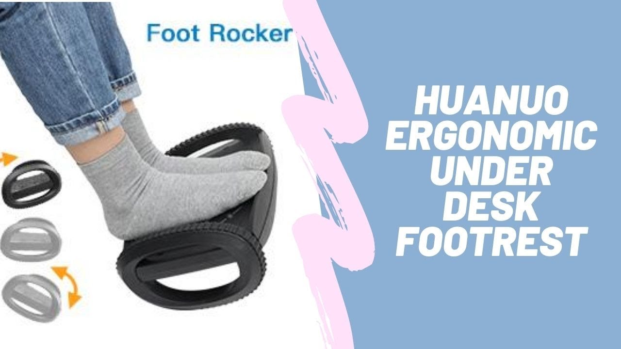 HUANUO Ergonomic Under Desk Footrest