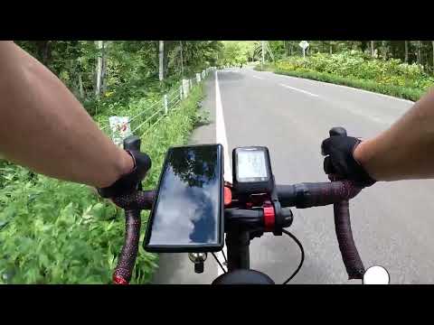 ミニベロで自転車ソロキャンプ(北海道 和寒町 南丘森林公園) 【前編】