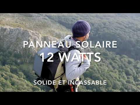 Panneau solaire portable pour le camping & la randonnée - Fusion 12W