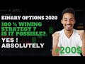 BINARY OPTIONS STRATEGY 2020: ☑️ Candlesticks Analysis ☑️ 100% Strategy ✅ Price Action ✅ S&R Power ✅