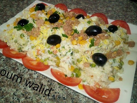 فيديو: سلطة خضراء مع خرشوف و أرز