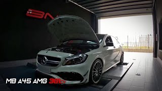 Mercedes A45 AMG 381  Stage3 + Multimapa BND