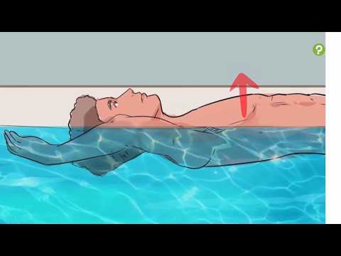 How to Float on Your Back ?