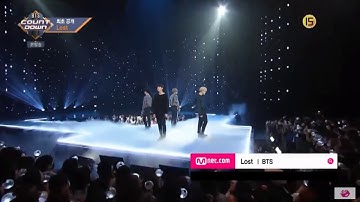 BTS -  LOST ( BTS COUNTDOWN 20171012 @M COUNTDOWN)