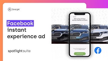 Configure a Car with a Facebook Instant Experience Advert