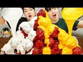 ASMR MUKBANG Crispy Fried Chicken Fire Noodles Crunchy Corn Dog Recipe Eating ASMR MUKBANG Crispy Fried Chicken Fire Noodles Crunchy Corn Dog Recipe Eating
