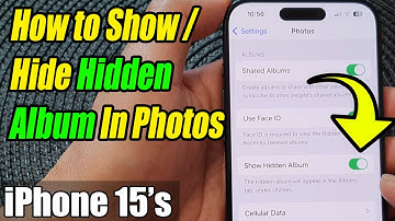 iPhone 15/15 Pro Max: How to Show/Hide Hidden Album In Photos