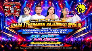 Live NEW AURA MUSIC TEGAL | Dalam Rangka Memeriahkan JUARA 1 TURNAMEN RAJEGWESI OPEN IV