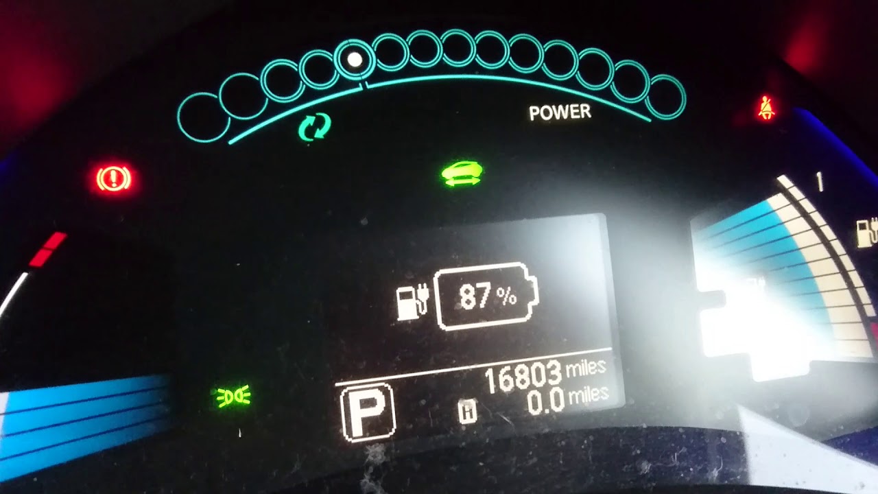 nissan leaf quick defrost without sprays, etc - YouTube