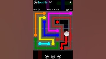 Flow Free - Blue Pack 9X9 Walkthrough - Level 30