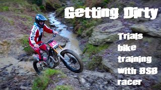 Getting Dirty with BSB racer Franco Bourne. Rapid Honda Rider vs Trials Riding